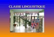 CLASSE LINGUISTIQUE. Quelle est la mission dune classe linguistique?
