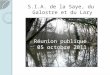 S.I.A. de la Saye, du Galostre et du Lary Réunion publique 05 octobre 2011