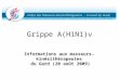 Grippe A(H1N1)v Informations aux masseurs-kinésithérapeutes du Gard (20 août 2009)