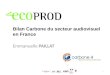 Bilan Carbone du secteur audiovisuel en France Emmanuelle PAILLAT 1