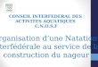 CONSEIL INTERFEDERAL DES ACTIVITES AQUATIQUES C.N.O.S.F. Organisation dune Natation Interf©d©rale au service de la construction du nageur