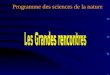 Programme des sciences de la nature Hubert Reeves 1990