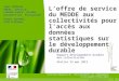 Direction Régionale de lEnvironnement, de l'Aménagement et du Logement Rhône-Alpes  1 Loffre de service du MEDDE aux collectivités