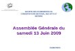 SOCIETE DES ECONOMISTES DU CONSERVATOIRE NATIONAL DES ARTS ET METIERS Assemblée Générale du samedi 13 Juin 2009 CNAM PARIS