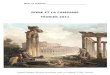 ROME ET LA CAMPANIE FÉVRIER 2011 Nom et prénom : _______________________________ Hubert Robert, Ruines romaines avec le Colisée, 1798, Louvre