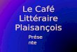 Le Café Littéraire Plaisançois Présente Un moment avec… Toni Morrison