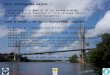 Labex DRIIHM - Lancement – Paris, 12 Avril 2013 Fait anthropique majeur : Construction dun pont et de ses routes daccès reliant la Guyane française à lÉtat