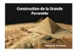Construction de la Grande Pyramide Théorie de JP Houdin
