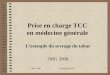JMG 2008 Philippe MUNCK1 Prise en charge TCC en médecine générale Lexemple du sevrage du tabac JMG 2008