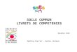 SOCLE COMMUN LIVRETS DE COMPETENCES D é cembre 2010 Sandrine Charrier - Secteur Contenus