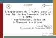 Tigist Tesfaye Directeur de Programme AEMFI juillet, 2010 Berne, Suisse LExpérience de lAEMFI dans la Gestion de Performance Sociale ( SPM) Performance,