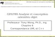 GPA789 Analyse et conception orientées objet 1 Professeur: Tony Wong, Ph.D., ing. Chapitre 6 Correspondance UML et C++