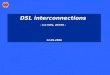 DSL interconnections - Ivo Slits, AT/CRI – 13.09.2006