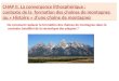 CHAP II. La convergence lithosphérique : contexte de la formation des chaînes de montagnes ou « Histoire » dune chaîne de montagnes Ou comment replacer