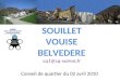 Conseil de quartier du 02 avril 2010 SOUILLET VOUISE BELVEDERE cq1@cq-voiron.fr
