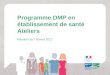 Programme DMP en établissement de santé Ateliers Réunion du 7 février 2012