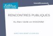 RENCONTRES PUBLIQUES Du Bien Vieillir en ESSONNE QUINCY SOUS SENART LE 19 MAI 2010