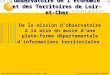 Rencontres SIG La Lettre – ENSG – 12 mai 2009Observatoire de l’économie et des territoires de Loir-et-Cher – C. Lefert Observatoire de l’Économie et des