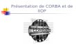 Présentation de CORBA et de IIOP. Introduction Avantages et Inconvénients Exemple d’application