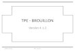 TPE - B ROUILLON Version 4.1.2 23/09 au 05/12TPE - 1ere S21