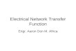 Electrical Network Transfer Function