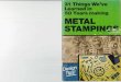 Metal Stamping design tips