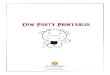 Cow Party Printables