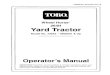 Toro Wheel Horse 264-H owners manual