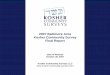 2007 Baltimore Area Kosher Community Survey - Final Survey Report