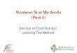 Nutrient Test Methods Pt1