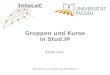Http:// Tobias Geis Gruppen und Kurse in Stud.IP