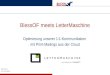 BlessOF meets LetterMaschine Optimierung unserer 1:1-Kommunikation mit Print-Mailings aus der Cloud Karlsruhe 10. Mai 2012