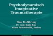 Psychodynamisch Imaginative Traumatherapie Eine Einführung Dr. med. Karin Rau Klinik Sonnenhalde, Riehen 