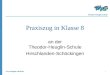 Theodor-Heuglin-Schule  Praxiszug in Klasse 8 an der Theodor-Heuglin-Schule Hirschlanden-Schöckingen