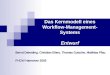 Entwurf Das Kernmodell eines Workflow-Management- Systems Entwurf Bernd Deterding, Christian Eilers, Thomas Gutsche, Matthias Pfau FHDW Hannover 2005