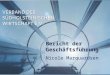 Bericht der Geschäftsführung Nicole Marquardsen. Die konjunkturelle Situation und ihre Auswirkung auf den Bestand der Arbeitsverhältnisse