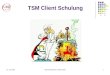 12. Juni 2007Gerhard Rathmann, Kirsten Glöer1 TSM Client Schulung