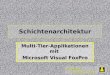 Wizards & Builders GmbH Schichtenarchitektur Multi-Tier-Applikationen mit Microsoft Visual FoxPro
