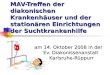 MAV-Treffen der diakonischen Krankenhäuser und der stationären Einrichtungen der Suchtkrankenhilfe am 14. Oktober 2008 in der Ev. Diakonissenanstalt Karlsruhe-Rüppurr