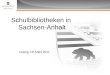Überschrift Unterüberschrift Schulbibliotheken in Sachsen-Anhalt Leipzig, 19. März 2011