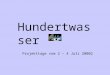 Hundertwasser Projekttage vom 2 – 4 Juli 20002 Geboren wurde Friedrich Hundertwasser 1928 in Österreich in der Stadt Wien. Sein Vater starb, als er ein