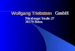 Wolfgang Triebstein Nürnberger Straße 27 36179 Bebra GmbH