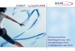 JOBST ® LymphCARE Kompressions- Bandagierung von lymphologischen Indikationen am Arm