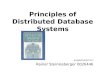 Principles of Distributed Database Systems ausgearbeitet von Rainer Steinlesberger 0026446