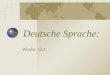 Deutsche Sprache: Woche 13.1. Dialektologie A shprakh iz a dialekt mit an armey un flot Max Weinreich