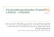 Fächerübergreifendes Projekt: LATEIN - CHEMIE Ein kurzer Streifzug durch 22 Jahrhunderte chemischer Entwicklung mit lateinischen Originaltexten Jänner