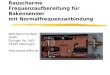 Wolf-Henning Rech DF9IC Eisinger Str. 36/2 75245 Neulingen  Rauscharme Frequenzaufbereitung für Bakensender mit Normalfrequenzanbindung