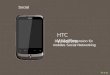 HTC Wildfire Die neue Dimension f¼r mobiles Social Networking Social