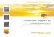 CHORUS CleanTech Solar 2. KG Publikumsfonds für Investitionen in ausgesuchte Photovoltaik-Anlagen in Deutschland Fondspräsentation 06/09a