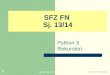 Inf K1/2 Sj 13/14 GZG FN W.Seyboldt 1 SFZ FN Sj. 13/14 Python 3 Rekursion